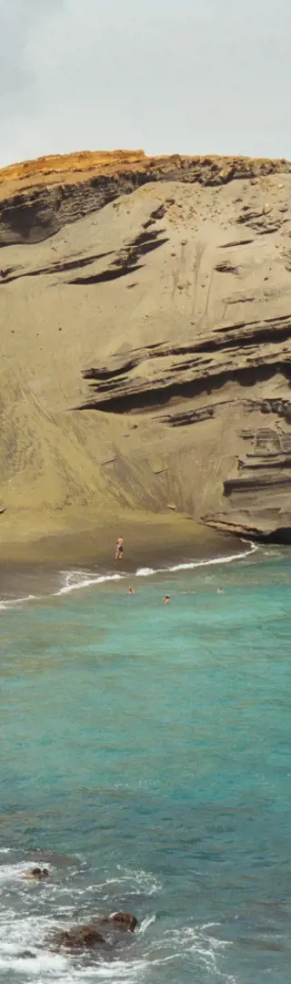 Green Sand Beach, Big Island